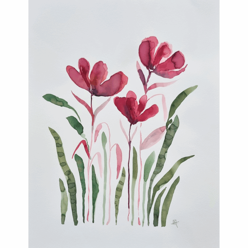 FLORES VERMELHAS